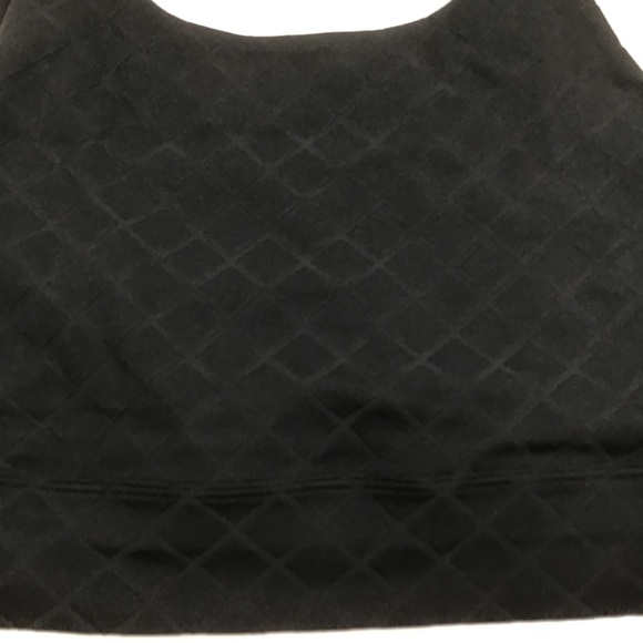 Nike Black Yoga Luxe Women's Cropped Jacquard Tank Bra Medium - Picture 5 of 10